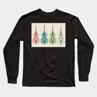 Double Bass Blues Long Sleeve T-Shirt